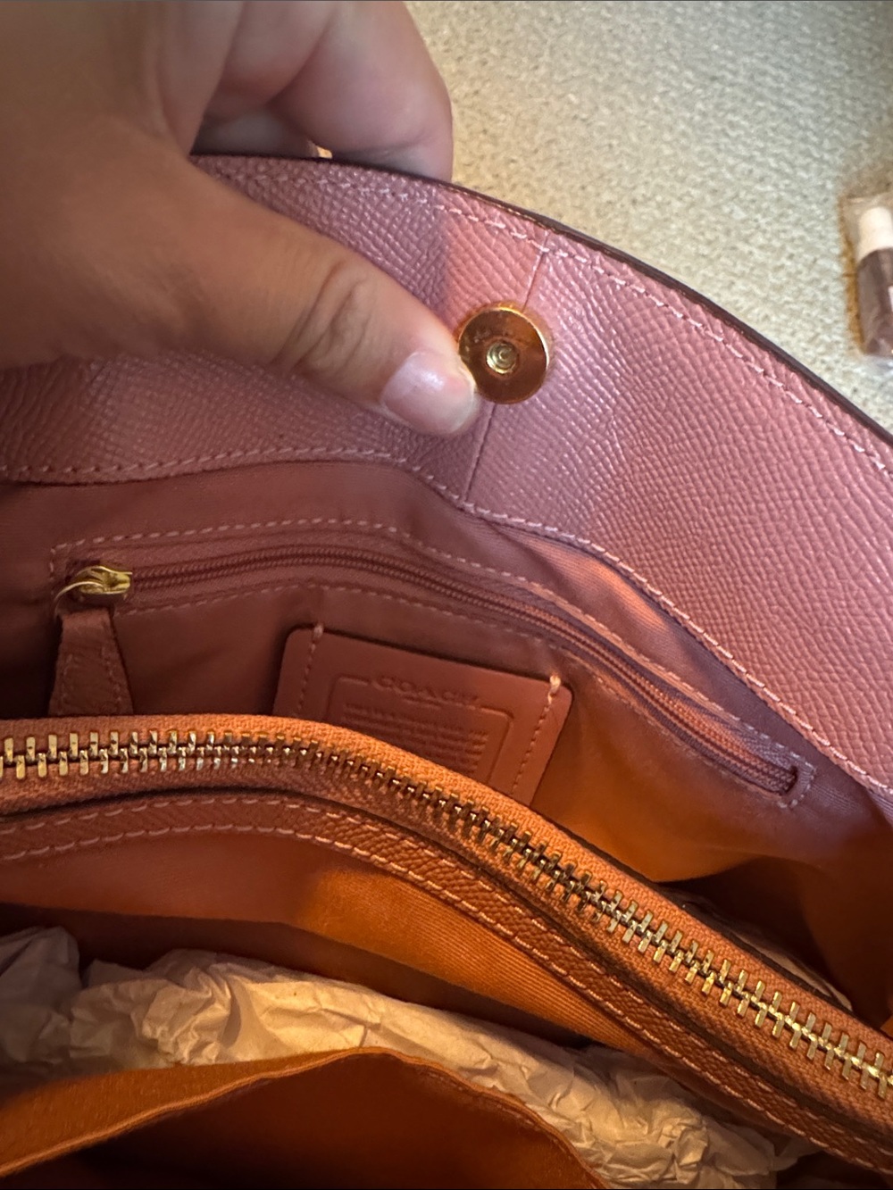 Coach 'Minetta' Crossbody peony pink - Picture 5 of 5